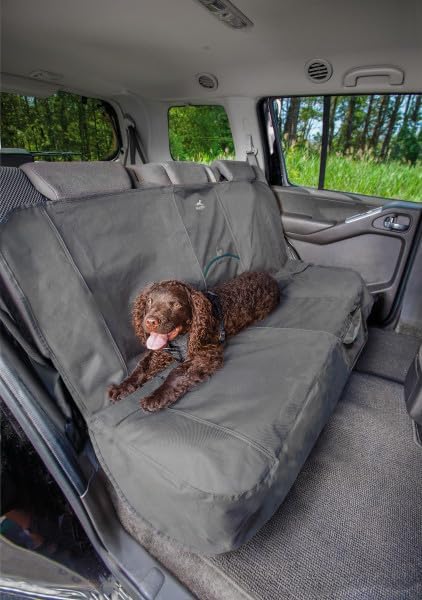 Kurgo Rover Extended Bench Seat Cover - Charcoal, 63in Wide