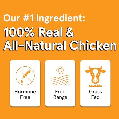 TRMC Real Meat Dog Treats - 12oz Bag of Bite-Sized Air-Dried Venison & Chicken Jerky for Dogs - Grain-Free Jerky Dog Treats Made up of 95% Free-Range Venison & Chicken - All-Natural Dog Treats