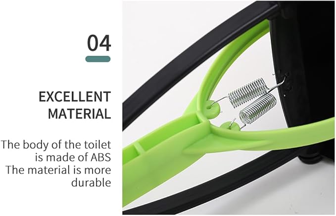 32" Portable Pooper Scooper with Long Handle,Foldable Durable,No Bending Waste Pick Up Tool for Back Pain Sufferers,Pet Waste Scoop,Multi-Use Litter Picker for Yard Street Grass Outdoor Cleanup(Green)