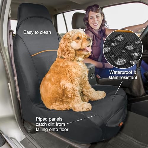 Kurgo Rover Bucket Seat Cover - Black
