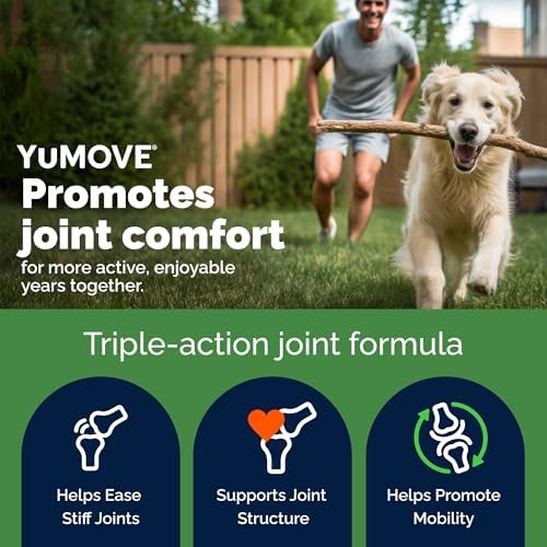 YuMOVE Dog Hip & Joint Supplement, Regular Strength 120 Chewable Tablets