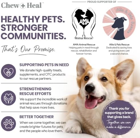 Senior Dog Supplements for Hip and Joint- 120 Tablets of Dog Vitamins