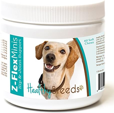 Healthy Breeds Chiweenie Z-Flex Minis Hip and Joint Support Soft Chews 60 Count
