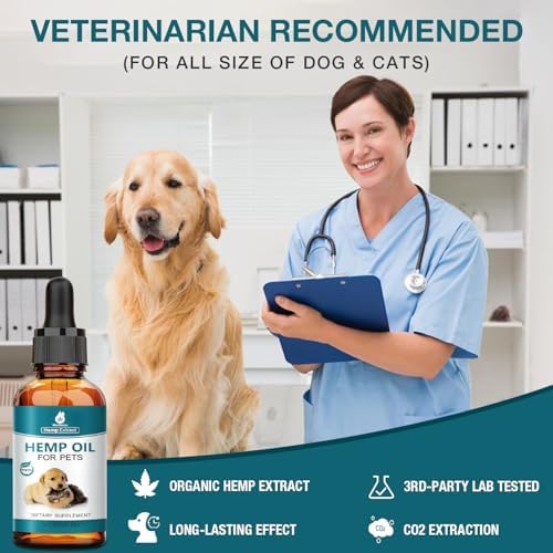 Pet Неmр Oil for Dogs and Cats 2 Packs