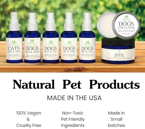 Natural Skin & Coat Oil for Dogs – Coconut, Olive & Almond Oil Dog Moisturizer for Dry, Itchy Skin & Dull Coats | Adds Shine, Softness & Helps Reduce Shedding | Lick Safe, Made in USA