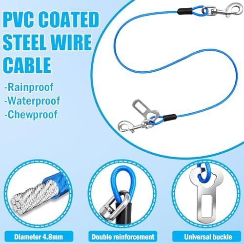 Dog Car Safety Harness, Seatbelt Leash