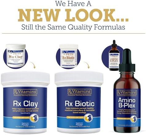 Rx Vitamins Rx Biotic - Probiotic Powder for Dogs and Cats - 2.12oz
