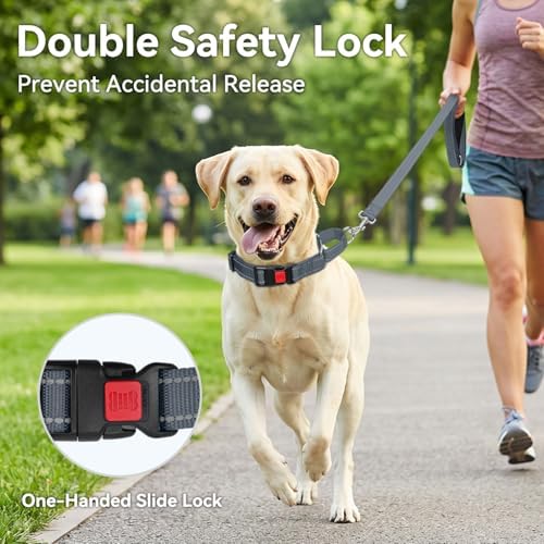 Joytale Martingale Collar for Dogs, Escape Proof No Pull, Gray, XS