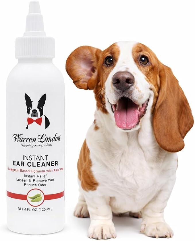 Warren London Ear Cleaner for Dogs & Cats, 4 oz