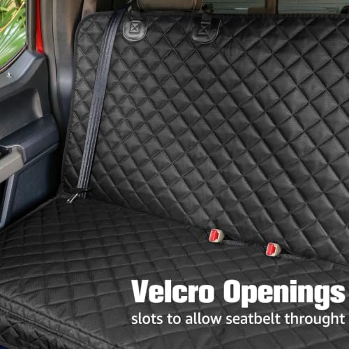 PETICON Dog Car Seat Cover - Rear Bench Seat Cover for Trucks