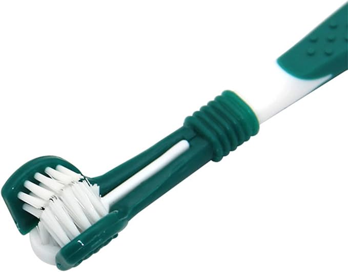Three Sided Pet Toothbrush for Dog Teeth Puppy Owner Effectively Brush The Dirt On Pet Teeth Dog