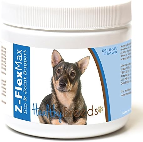 Healthy Breeds Swedish Vallhund Z-Flex Max Hip and Joint Soft Chews 50 Count