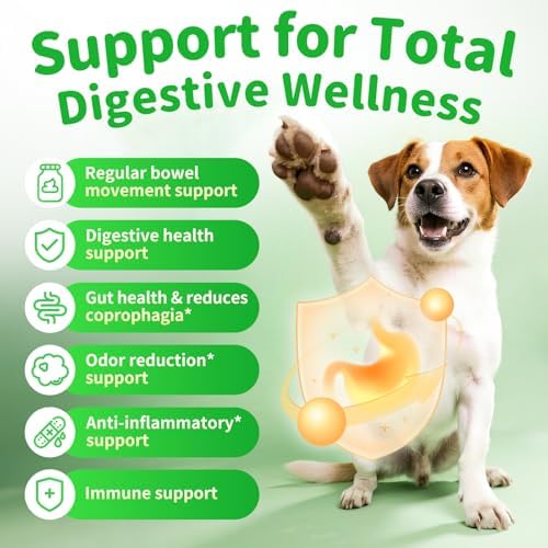 Dog Probiotics & Digestive – Pumpkin Fiber Chews for Gut Health - Chicken Flavor