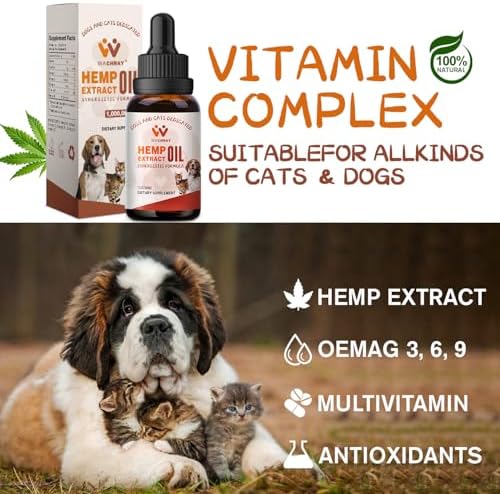 Неmp Oil for Dogs and Cats, 2-Pack