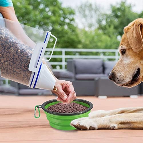 Rocutus Pet Food Storage Container, White