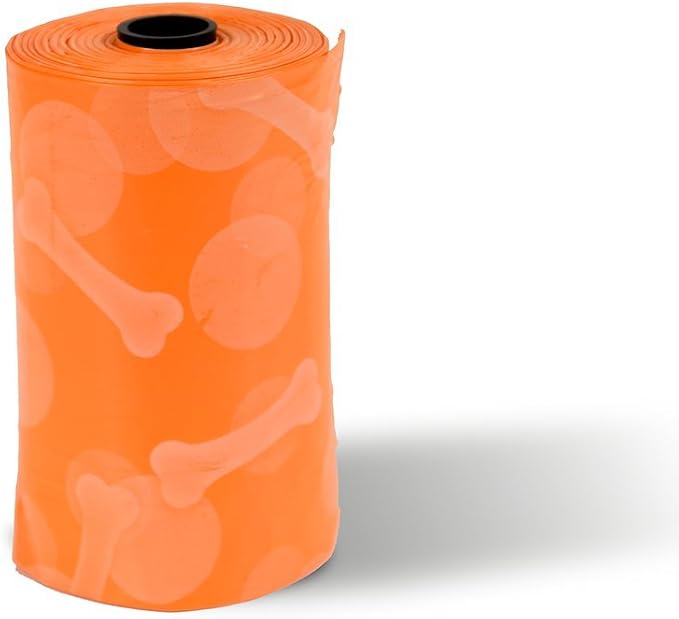 Bags on Board Patterned Dog Waste Bags, 9x14 in, 140 bags, Patterned (3203940045)