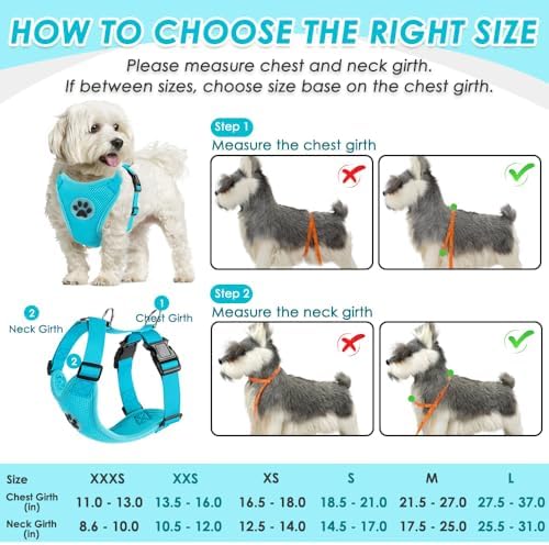 SlowTon Dog Car Seat Belt Harness - LBL, M