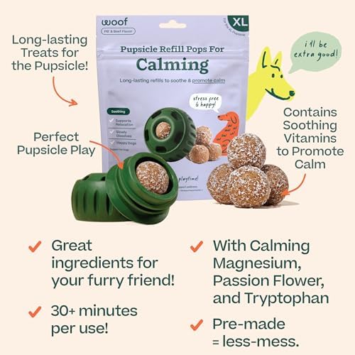WOOF Pupsicle Calming Starter Kit, XL