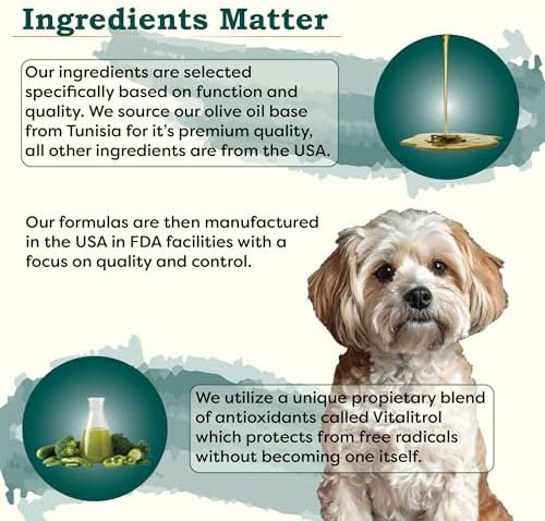 RestoraPet 2-Pack Dog & Cat Unflavored Liquid Multivitamin | Dog Arthritis Pain Relief | Hip&Joint Vitamins for Dogs | Anti Inflammatory Supplement for Dogs & Cats | Organic & Non-GMO, Vet Approved