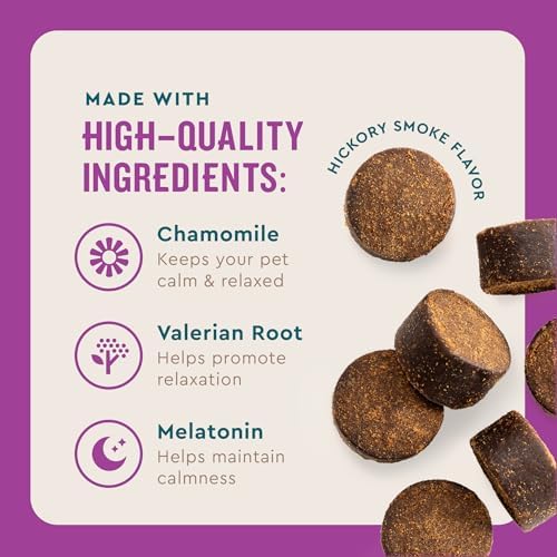 VetIQ Advanced Calming Support Chews for Dogs, 60-Pack, 60ct