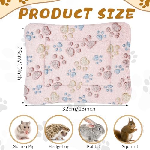 Tuanse 4 Pack Soft Pet Bed Mat Small Dog Crate Fleece
