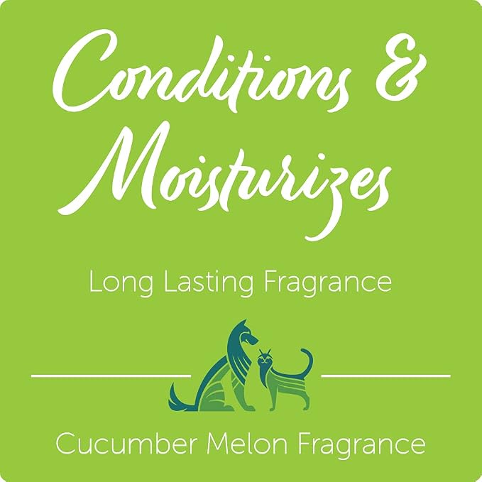 Nootie Cucumber Melon Spritz for Dogs & Cats, Long-Lasting | 8oz, spray-in conditioner, no rinse needed, easy daily use