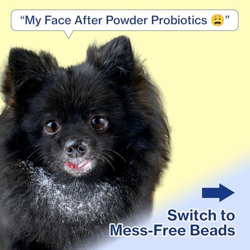 Doctor By Calming Probiotics for Dogs, Canine Anxiety & Stress Relief Supplement, Dog Gut Health & Digestion Support for Diarrhea, Constipation, 30 Granule Sachets