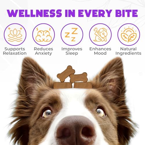 Hemp Calming Chews for Dogs 150 pcs, Melatonin, 150-Pack