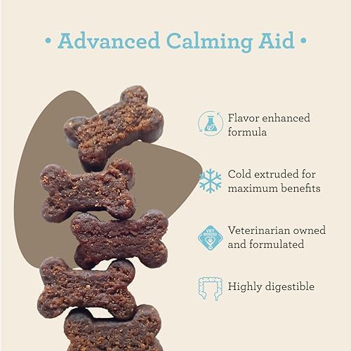 Dr. Joseph's VetPro Complete Advanced Calming Aid Dog Chew Treats, Hemp, 60-Pack, 60 Count