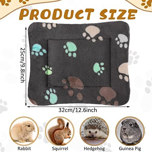 Tuanse 4 Pack Soft Pet Bed Mat Small Dog Crate Fleece