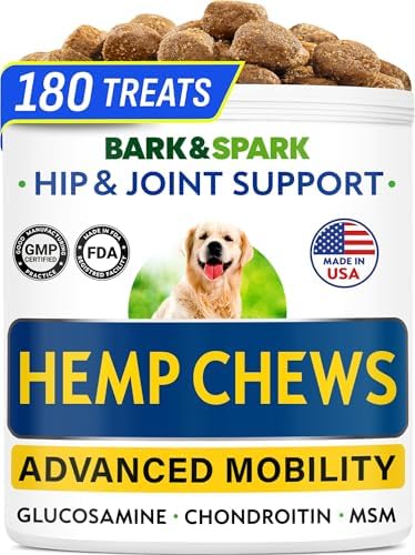 Advanced Joint Hemp Chews for Dogs Mobility - Hip&Joint Pain Relief Treats