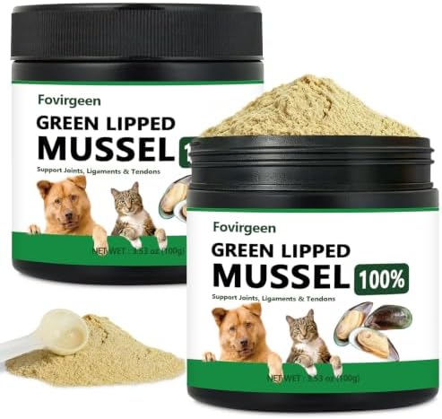 2 Pack Green lipped Mussels for Dogs Hip & Joint Care