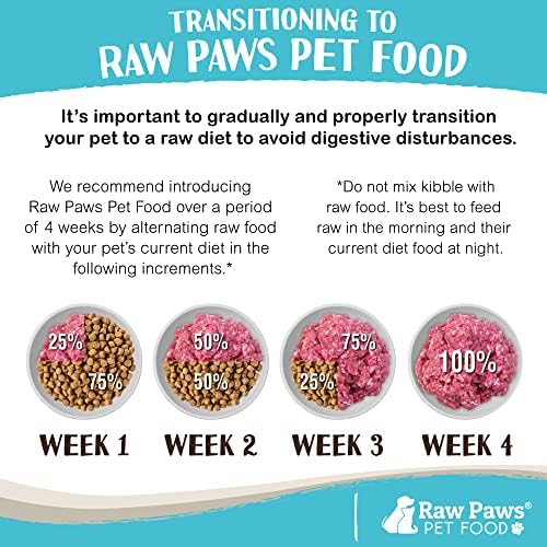 Raw Paws Frozen Raw Wild Salmon Recipe Dog & Cat Food, 1-lb Rolls (20 Pack)