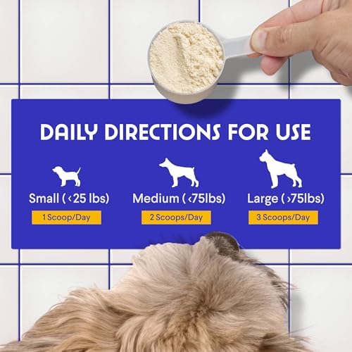 Wonder Paws Goat Milk Powder for Dogs with Probiotics - 8.25 oz