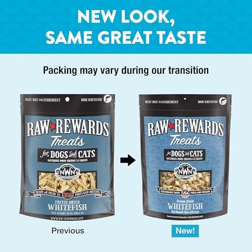 Northwest Naturals Raw Rewards Freeze-Dried Whitefish Treats - 10oz