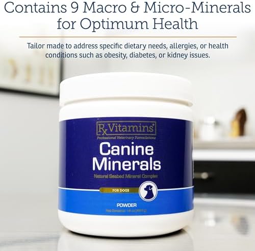 Rx Vitamins Canine Minerals - Essential Minerals for Dogs - 16oz