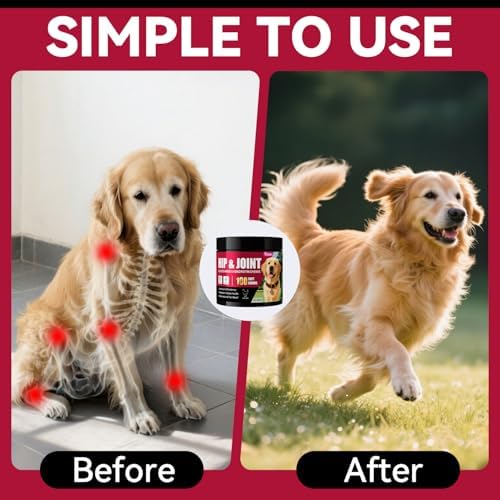 Hip and Joint Supplement for Dogs, Advanced Glucosamine for Dogs