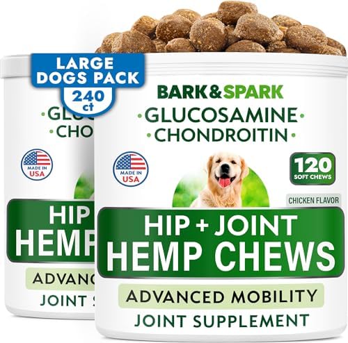Advanced Joint Hemp Chews for Dogs Mobility - Hip&Joint Pain Relief Treats