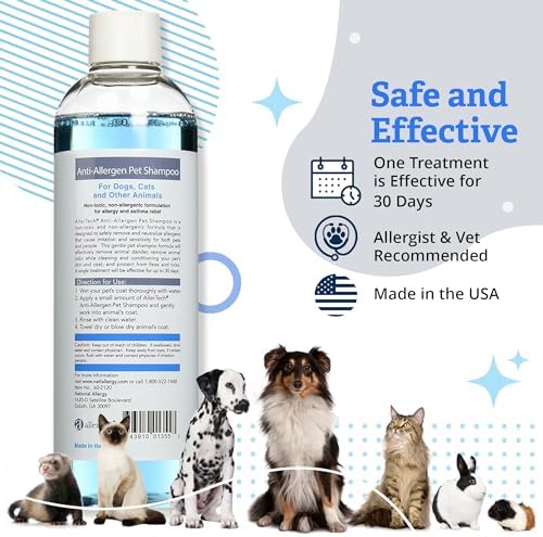 Allertech® Anti-Allergen Pet Shampoo 16-oz Bottle