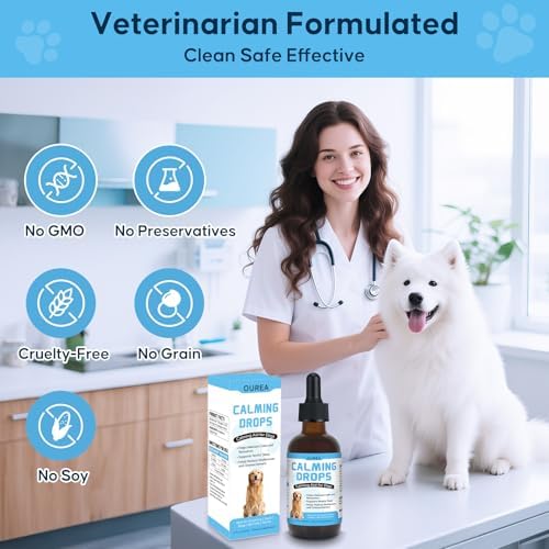 Calming Drops for Dogs with Melatonin