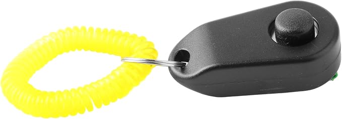 Chrees Dog Training Clicker Ring, Black