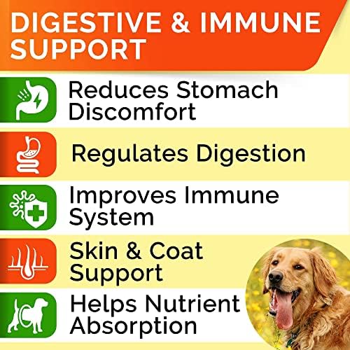 No Poo Treats + Dog Probiotics for Picky Eaters Bundle - No Poop Eating for Dogs + Chewable Fiber Supplement - Digestive Enzymes + Prebiotics - Coprophagia Stool Eating Deterrent + Improve Immunity