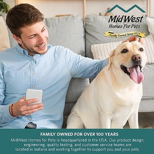 New World by Midwest 30-Inch Single Door Crate, Medium Breeds, 21-40 lbs