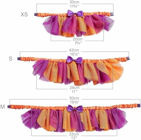 Blueberry Pet Halloween Party Adjustable Breakaway Costume Dog Collar in Warm Tone, Small
