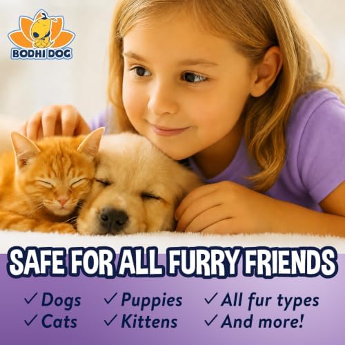 Bodhi Dog Natural Dog Cologne (Lilac) - Premium Scented Deodorizing Pet Perfume with Conditioner for Dogs & Cats - Keeps Pets Fresh & Clean - Gentle and Safe Formula, Made in USA (4 Fl Oz)
