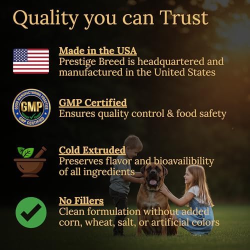 Mastiff Multivitamins, 90 Count, Made in the USA with Real Bacon.