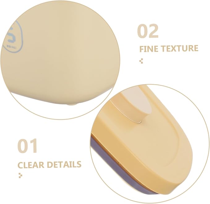HOMSFOU Airtight Cat Food Storage Container Vacuum-sealed Small Yellow Grain Bin Moisture-proof Pet Food Canister for Dog and Cat Treats