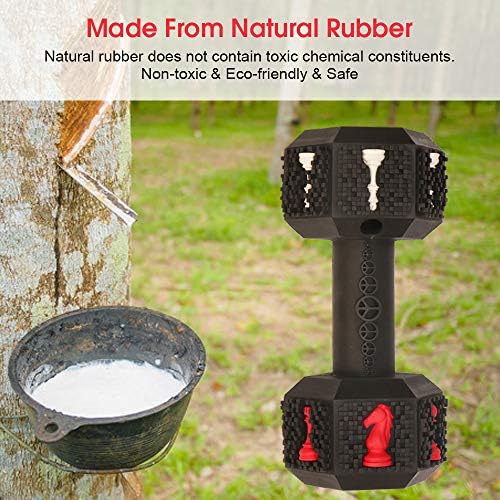 Dog Chew Toys for Aggressive Chewers,Food Grade Non-Toxic Dental Pet Toy,Tough Durable Indestructible Dog Toys for Medium Large Dogs.Black.
