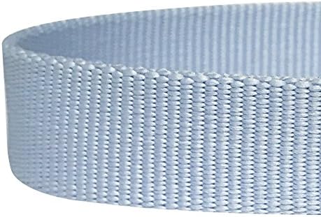 Blueberry Pet Polka Dots Handmade Detachable Bow Tie Adjustable Dog Collar in Neat Pastel Blue, Small, Neck 12"-16"