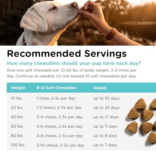 Nutri-Vet Calming Chews for Dogs, Chamomile, 6oz